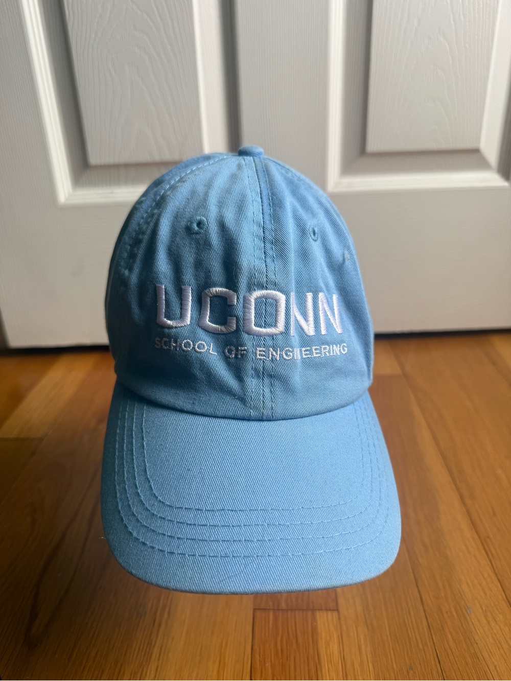 UConn School of Engineering Light Blue Baseball Cap